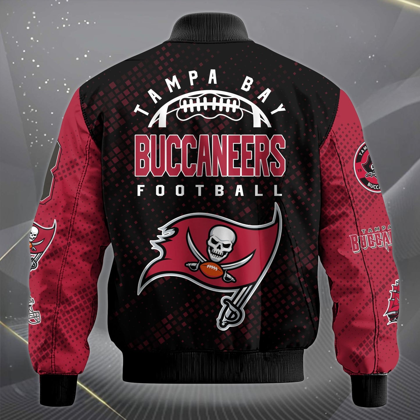 LIMITED EDITION - NEW CUSTOMIZED NFL10 TBB TAMPA BAY BUCCANEERS SATIN VARSITY JACKET & LONG PANTS