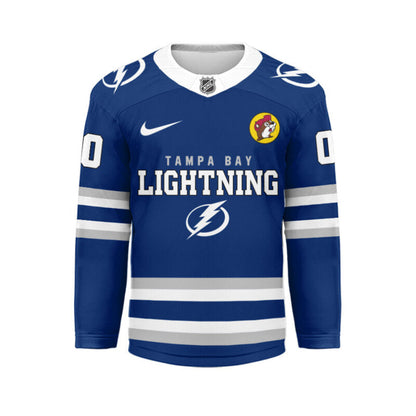 LIMITED EDITION - NEW CUSTOMIZED NHL12 TB LIGHTNING UNISEX HOCKEY JERSEY