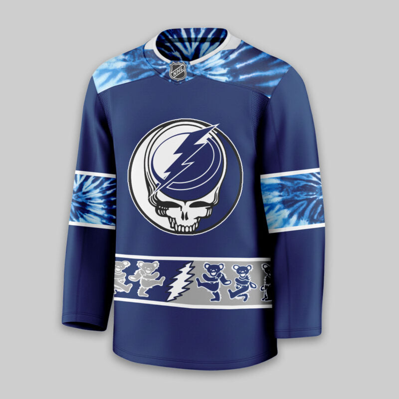LIMITED EDITION - NEW CUSTOMIZED NHL12 TB LIGHTNING UNISEX HOCKEY JERSEY