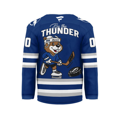LIMITED EDITION - NEW CUSTOMIZED NHL12 TB LIGHTNING UNISEX HOCKEY JERSEY