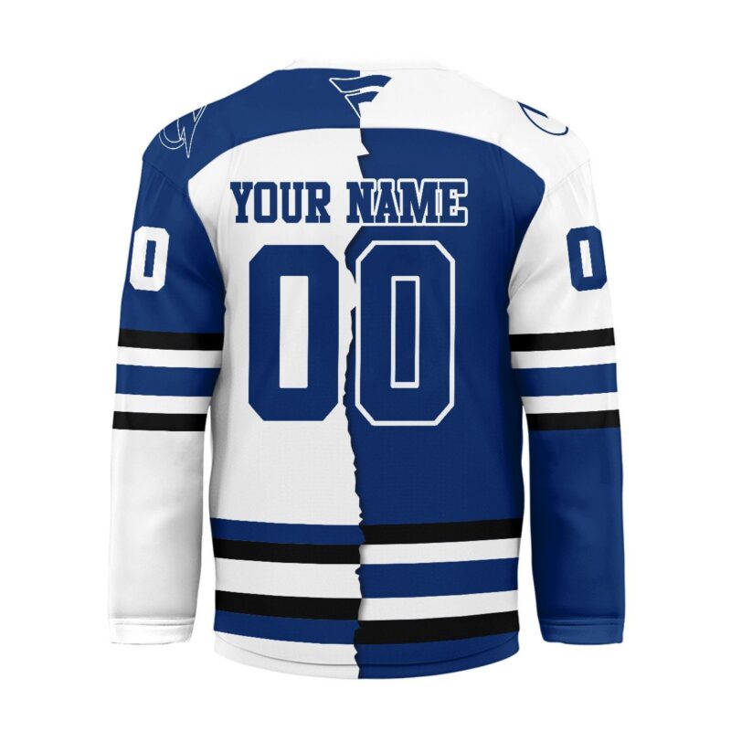 LIMITED EDITION - NEW CUSTOMIZED NHL12 TB LIGHTNING UNISEX HOCKEY JERSEY