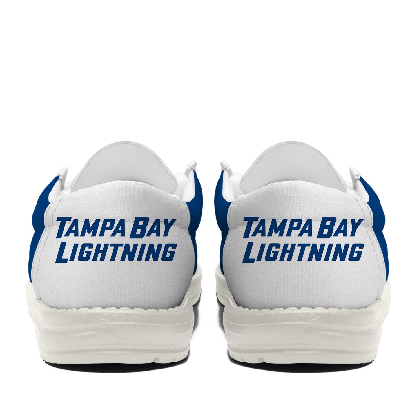 LIMITED EDITION - NEW CUSTOMIZED NHL12 TPL TAMPA BAY LIGHTNING LOAFER SHOES