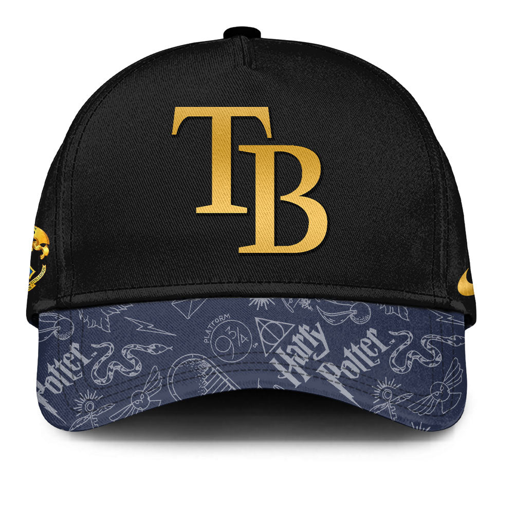 LIMITED EDITION - NEW CUSTOMIZED MLB21 TB RAYS x HARRY POTTER BASEBALL JERSEY & CAP