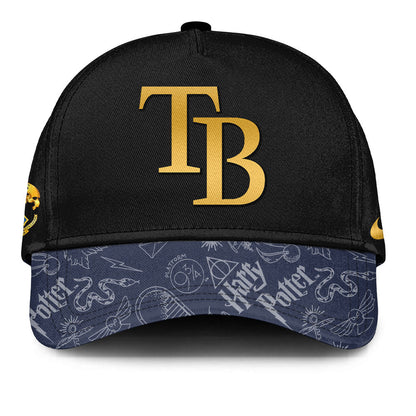 LIMITED EDITION - NEW CUSTOMIZED MLB21 TB RAYS x HARRY POTTER BASEBALL JERSEY & CAP