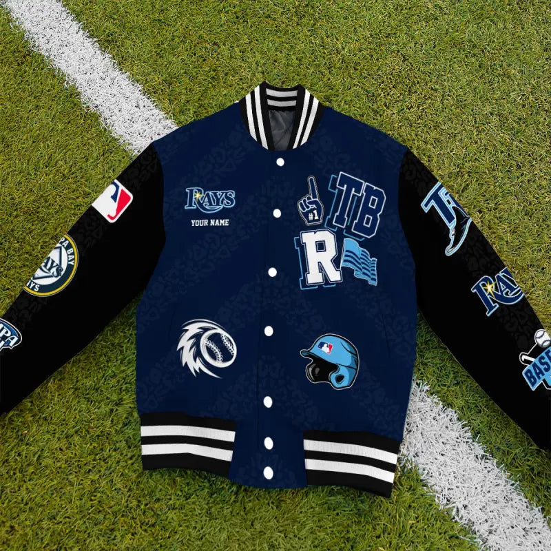 LIMITED EDITION - NEW CUSTOMIZED MLB21 TBR TAMPA BAY RAYS UNISEX T-SHIRT, POLO, HOODIE & JACKETS