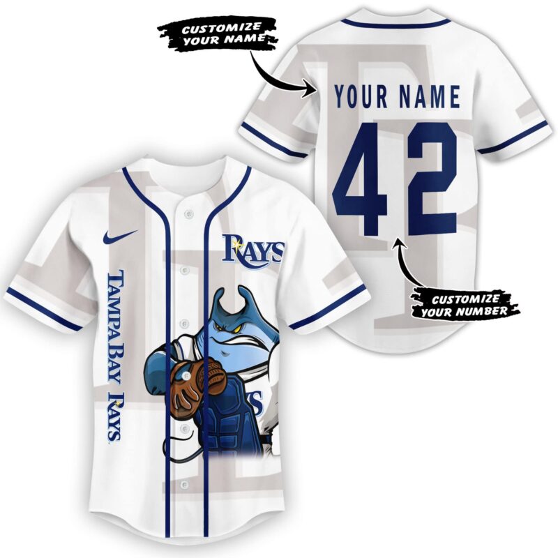 LIMITED EDITION - NEW CUSTOMIZED MLB21 TB RAYS BASEBALL JERSEY