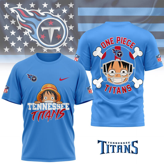 LIMITED EDITION - NEW CUSTOMIZED NFL31 TST TENNESSEE TITANS ONE PIECE FAN 3D SHIRT