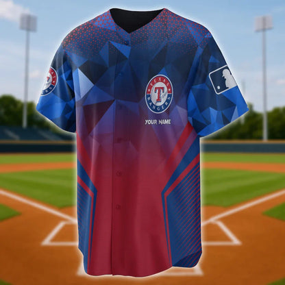 LIMITED EDITION - NEW CUSTOMIZED MLB08 TX RANGERS BASEBALL JERSEY