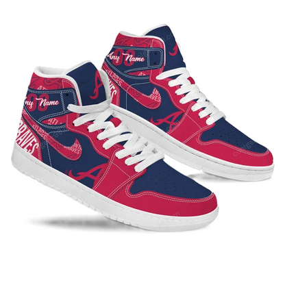 LIMITED EDITION - NEW CUSTOMIZED MLB08 TX RANGERS AIR JORDAN SNEAKERS