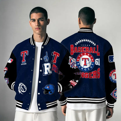 LIMITED EDITION - NEW CUSTOMIZED MLB08 TRS TEXAS RANGERS UNISEX T-SHIRT, POLO, HOODIE & JACKETS