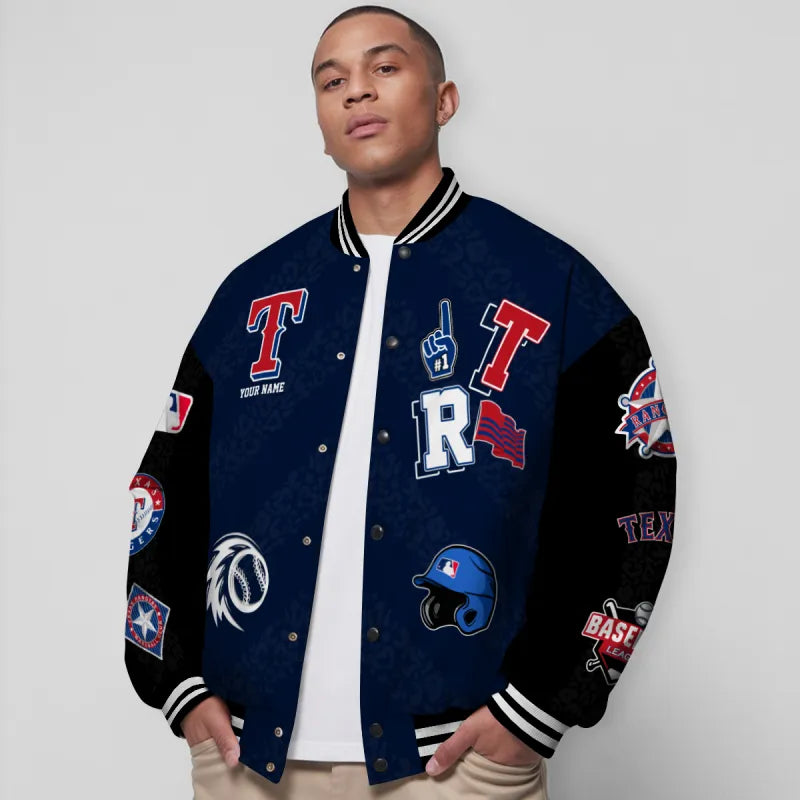 LIMITED EDITION - NEW CUSTOMIZED MLB08 TRS TEXAS RANGERS UNISEX T-SHIRT, POLO, HOODIE & JACKETS