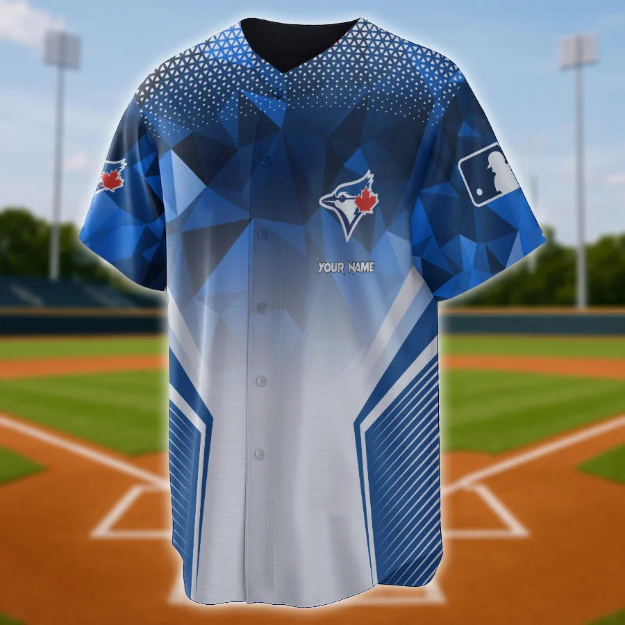 LIMITED EDITION - NEW CUSTOMIZED MLB12 TR BLUE JAYS BASEBALL JERSEY