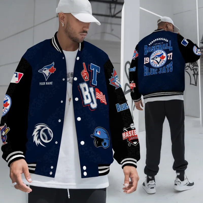 LIMITED EDITION - NEW CUSTOMIZED MLB12 TBJ TORONTO BLUE JAYS UNISEX T-SHIRT, POLO, HOODIE & JACKETS