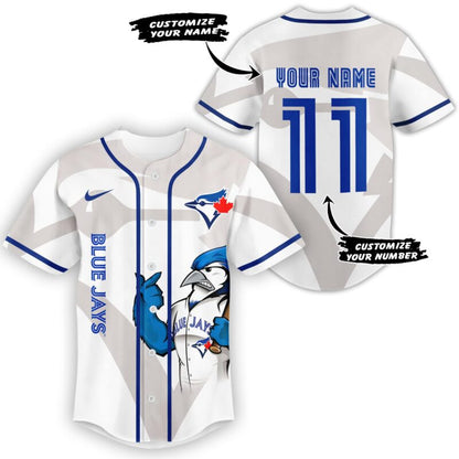 LIMITED EDITION - NEW CUSTOMIZED MLB12 TR BLUE JAYS BASEBALL JERSEY