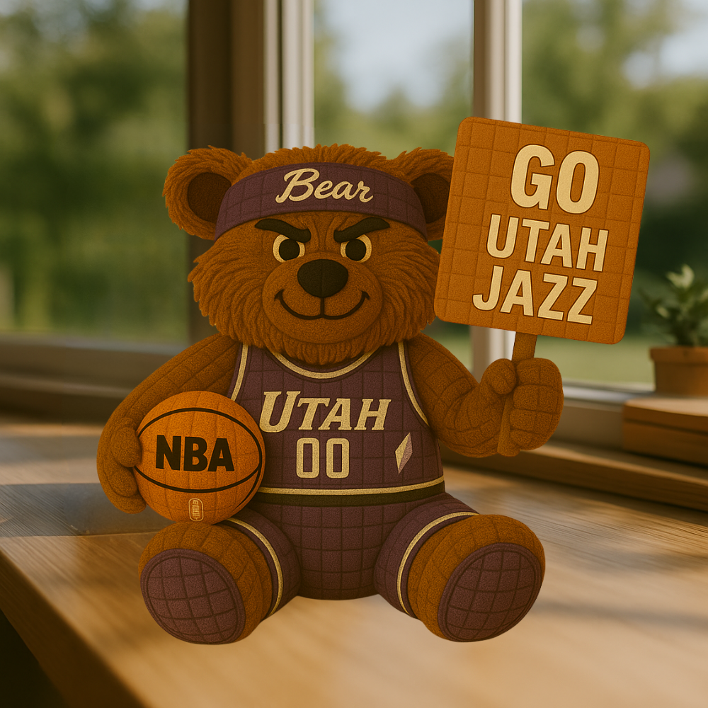 Limited Edition - NBA 29 UJ Utah Jazz Handmade Crochet