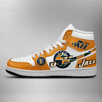 LIMITED EDITION - NEW CUSTOMIZED NBA29 UT JAZZ AIR JORDAN SNEAKERS