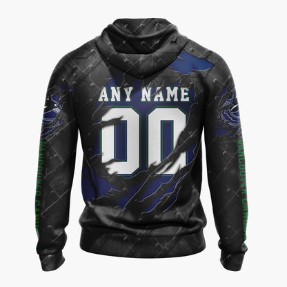 LIMITED EDITION - NEW CUSTOMIZED NHL19 VCC VANCOUVER CANUCKS UNISEX T-SHIRT, POLO, HOODIE & JACKETS