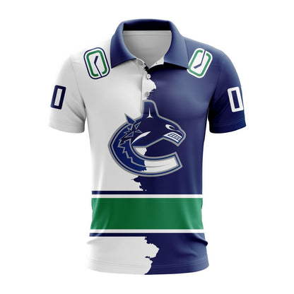 LIMITED EDITION - NEW CUSTOMIZED NHL19 VCC VANCOUVER CANUCKS UNISEX T-SHIRT, POLO, HOODIE & JACKETS