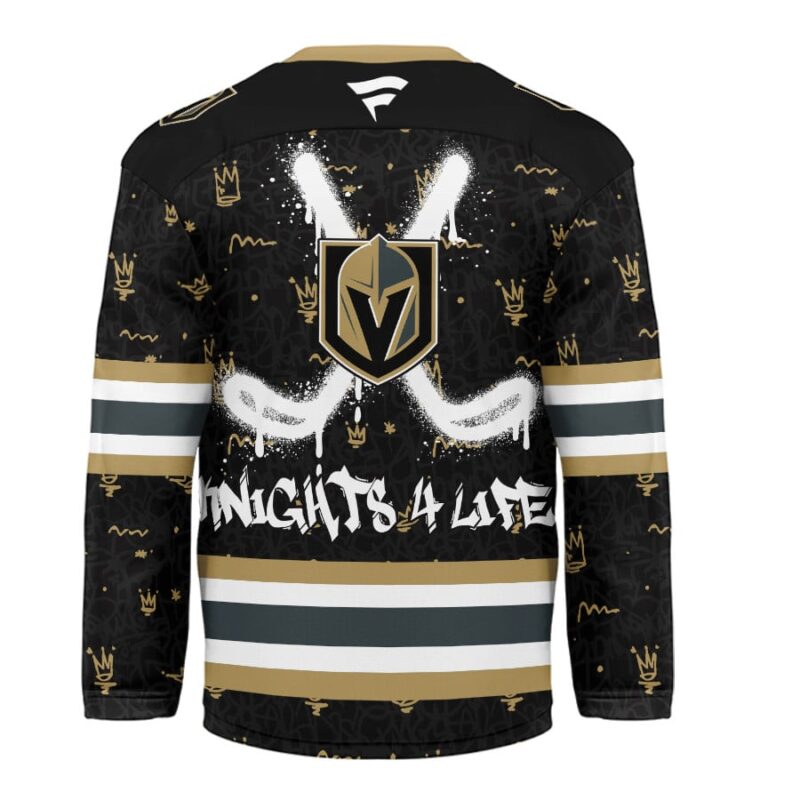 LIMITED EDITION - NEW CUSTOMIZED NHL04 VG KNIGHTS UNISEX HOCKEY JERSEY