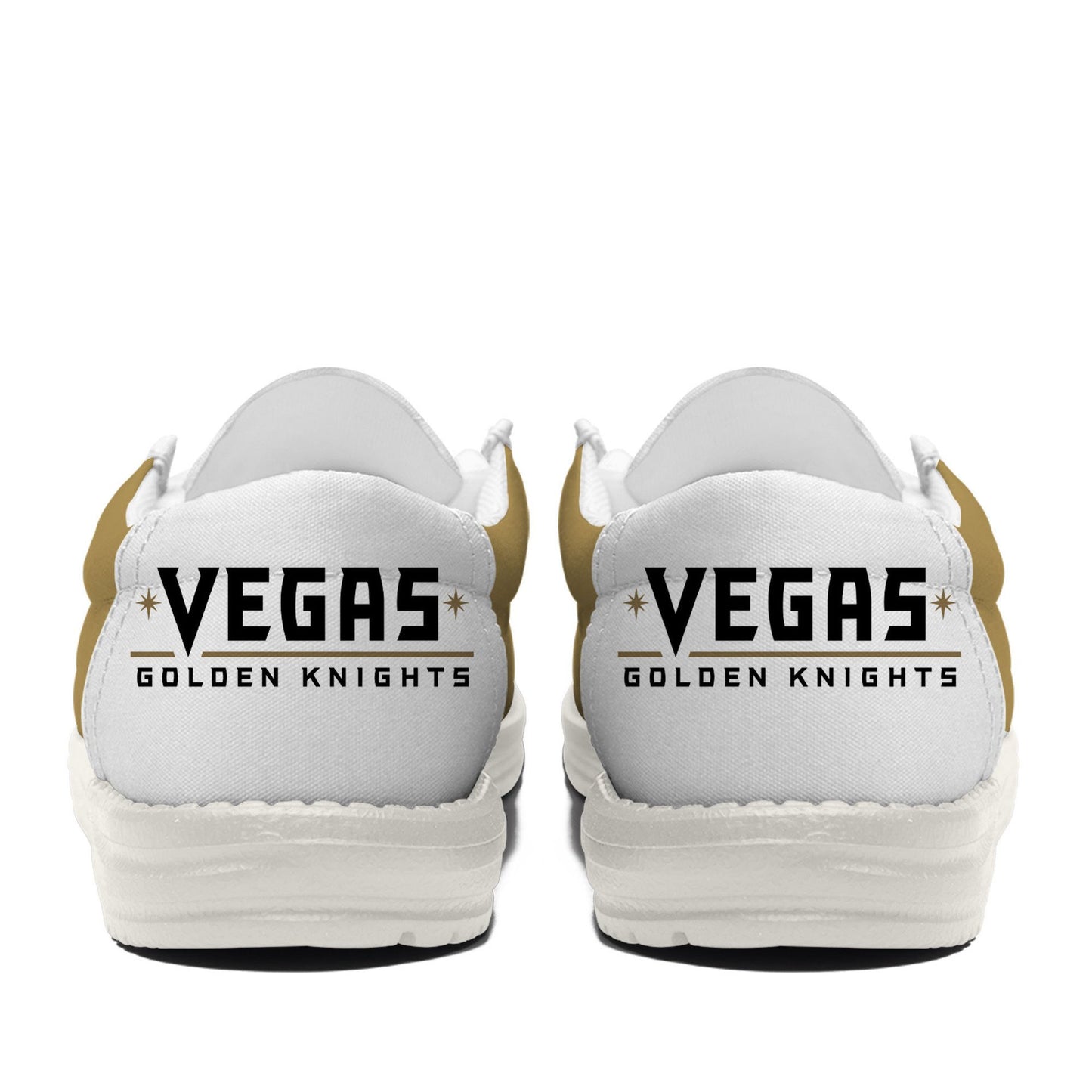 LIMITED EDITION - NEW CUSTOMIZED NHL04 VGK VEGAS GOLDEN KNIGHTS LOAFER SHOES