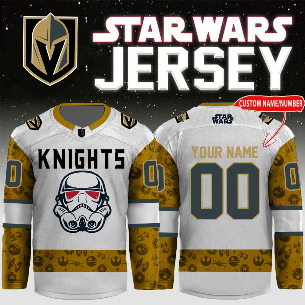 LIMITED EDITION - NEW CUSTOMIZED NHL04 VG KNIGHTS UNISEX HOCKEY JERSEY