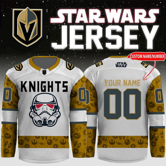 LIMITED EDITION - NEW CUSTOMIZED NHL04 VG KNIGHTS UNISEX HOCKEY JERSEY