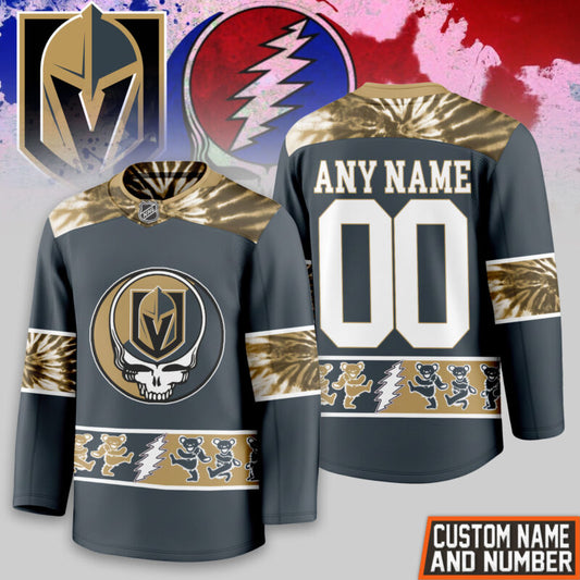 LIMITED EDITION - NEW CUSTOMIZED NHL04 VG KNIGHTS UNISEX HOCKEY JERSEY