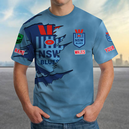 LIMITED STOCK - NEW 19 NSW PERSONALIZED T-SHIRT PERFECT GIFT FOR FANS