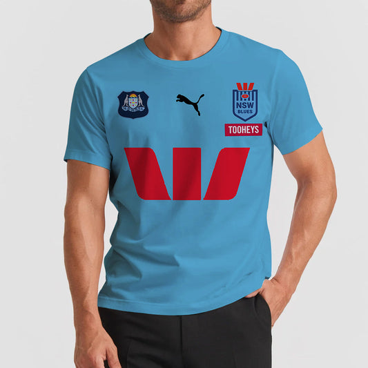 LIMITED EDITION - NEW 19 NSW CUSTOMIZED T-SHIRT FOR FANS