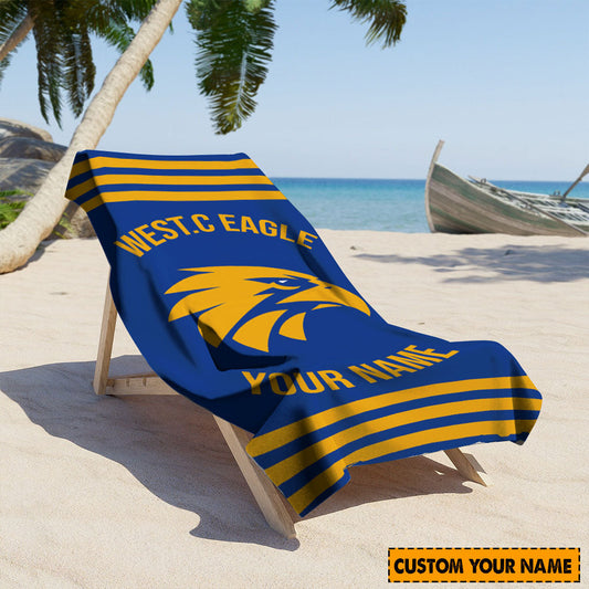 LIMITED EDITION - NEW 16 WCE CUSTOMIZED BEACH & BATH TOWEL