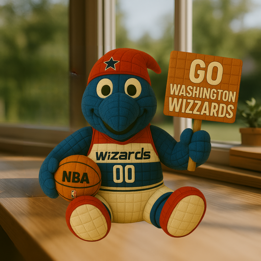 Limited Edition - NBA 28 WW Washington Wizards Handmade Crochet