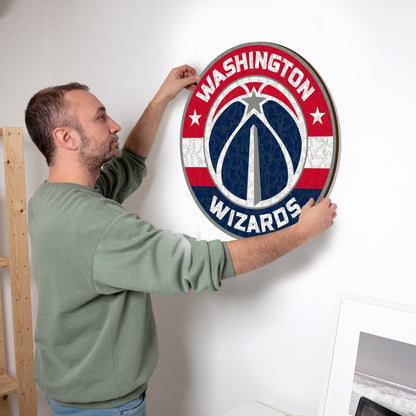 LIMITED EDITION - NEW CUSTOMIZED NBA28 WW WASHINGTON WIZARDS WOODEN PUZZLE