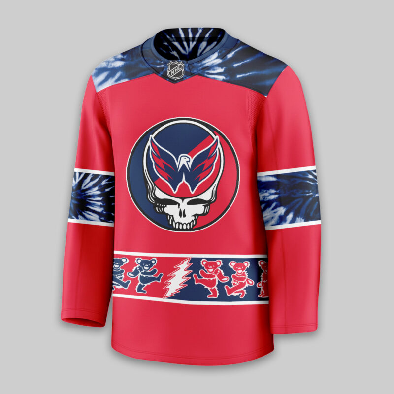 LIMITED EDITION - NEW CUSTOMIZED NHL10 WS CAPITALS UNISEX HOCKEY JERSEY