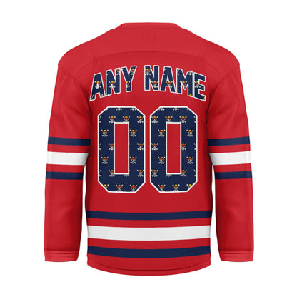LIMITED EDITION - NEW CUSTOMIZED NHL10 WS CAPITALS UNISEX HOCKEY JERSEY