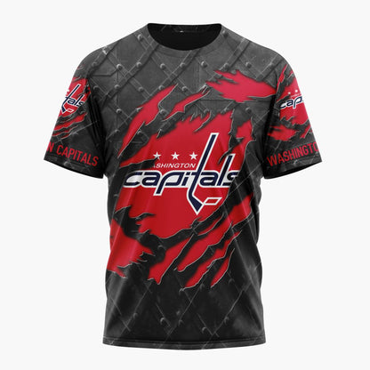 LIMITED EDITION - NEW CUSTOMIZED NHL10 WCP WASHINGTON CAPITALS UNISEX T-SHIRT, POLO, HOODIE & JACKETS