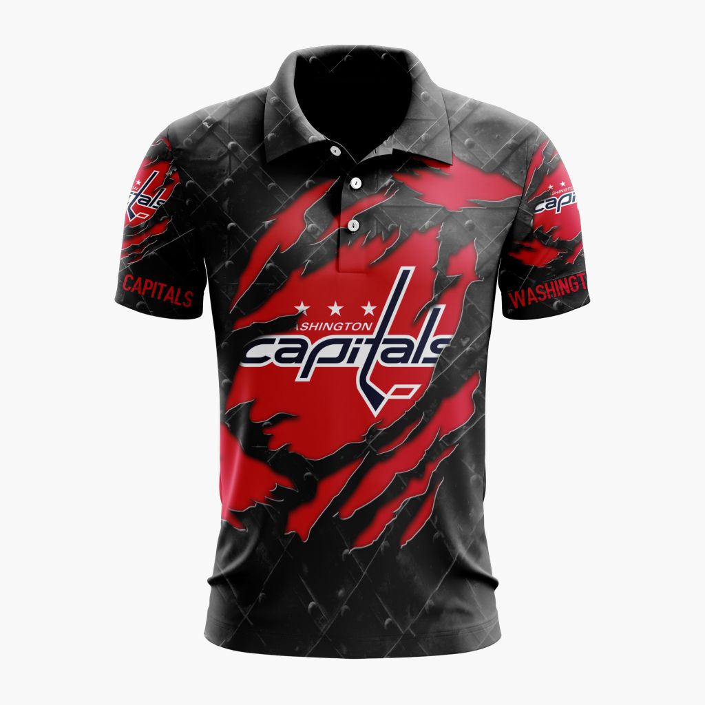 LIMITED EDITION - NEW CUSTOMIZED NHL10 WCP WASHINGTON CAPITALS UNISEX T-SHIRT, POLO, HOODIE & JACKETS
