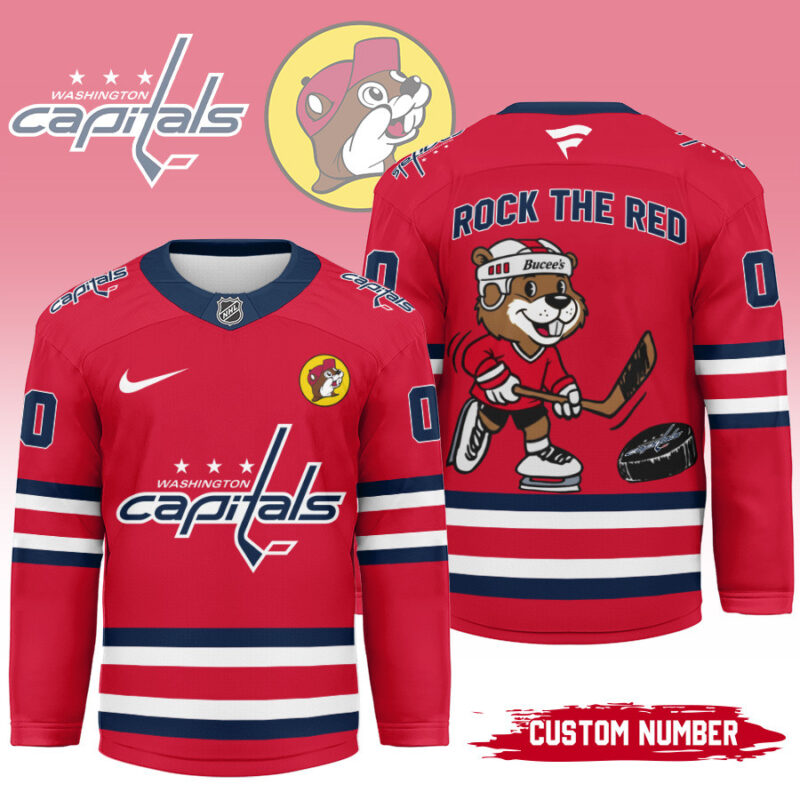 LIMITED EDITION - NEW CUSTOMIZED NHL10 WS CAPITALS UNISEX HOCKEY JERSEY