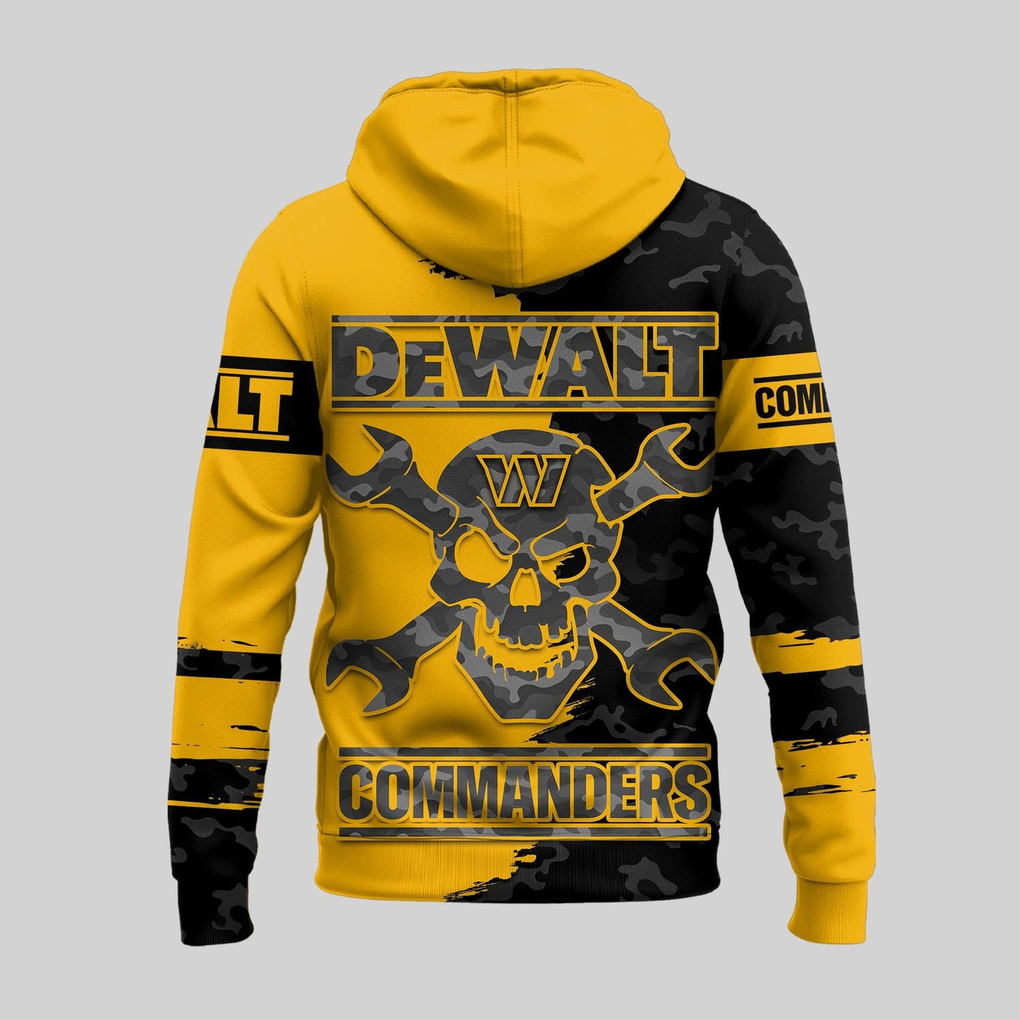 LIMITED EDITION - NEW CUSTOMIZED NFL12 WTC WASHINGTON COMMANDERS DEWALT UNISEX T-SHIRT, POLO, HOODIE & JACKETS