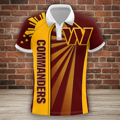 LIMITED EDITION - NEW CUSTOMIZED NFL12 WTC WASHINGTON COMMANDERS UNISEX T-SHIRT, POLO, HOODIE & JACKETS