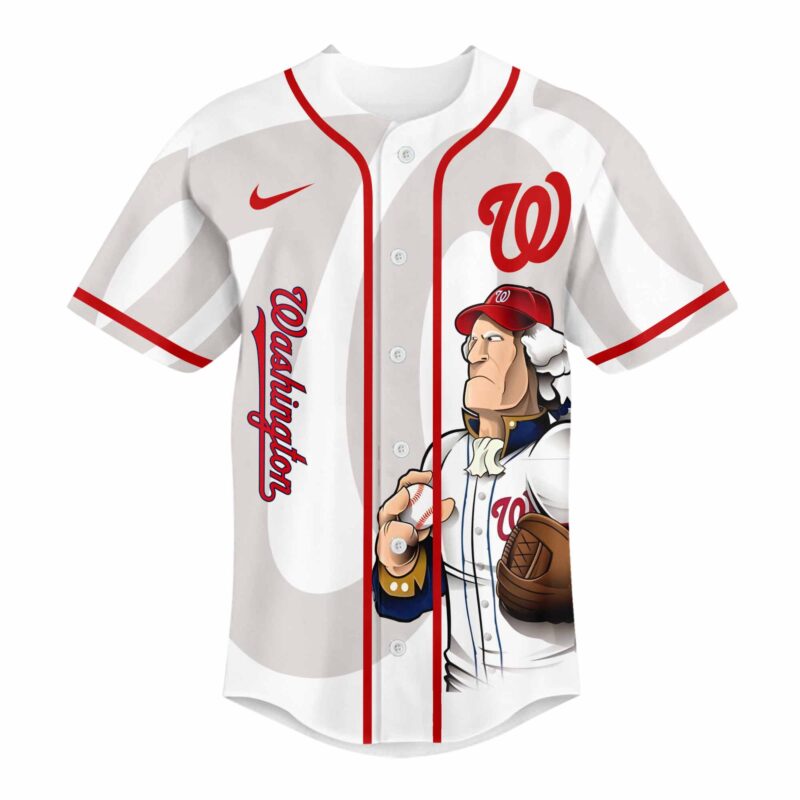 LIMITED EDITION - NEW CUSTOMIZED MLB28 WA NATIONALS BASEBALL JERSEY