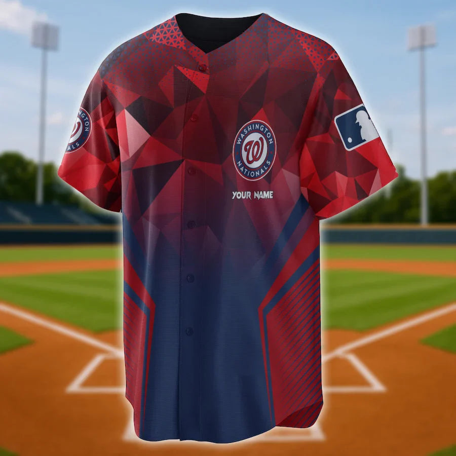 LIMITED EDITION - NEW CUSTOMIZED MLB28 WA NATIONALS BASEBALL JERSEY