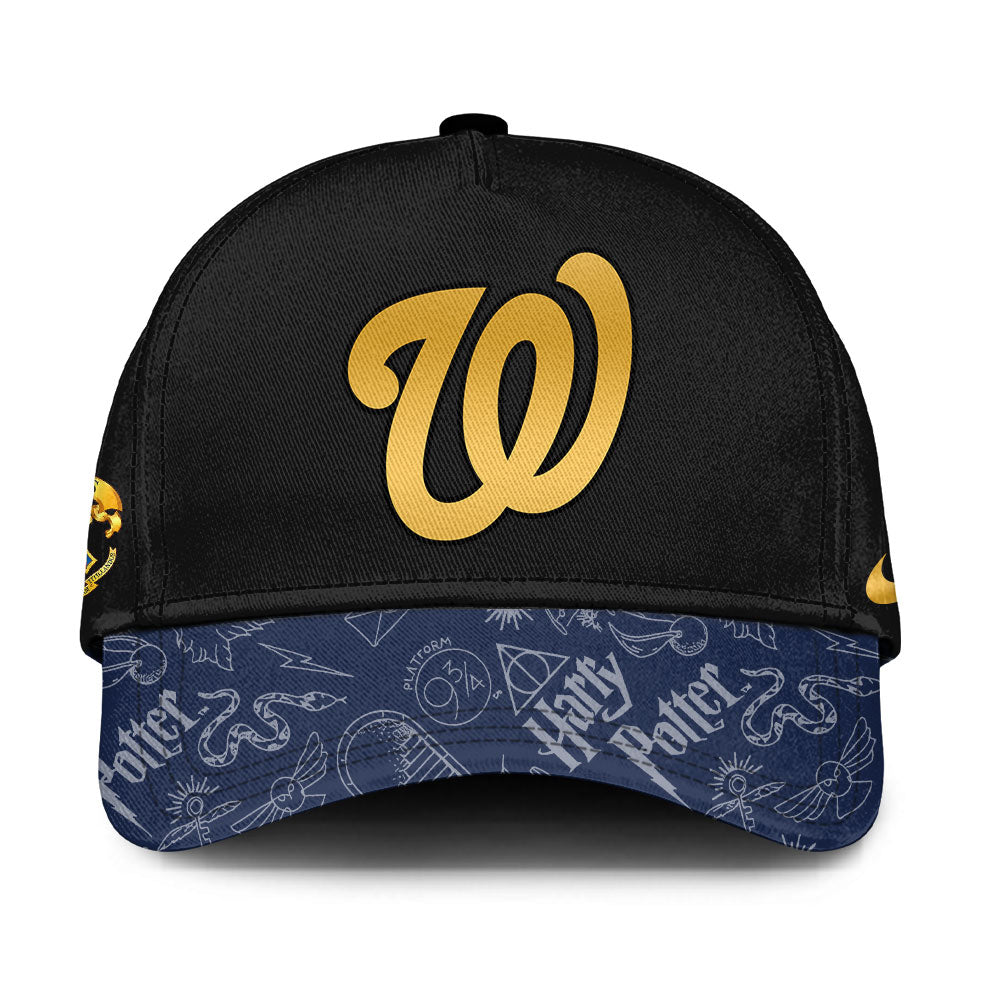 LIMITED EDITION - NEW CUSTOMIZED MLB28 WA NATIONALS x HARRY POTTER BASEBALL JERSEY & CAP