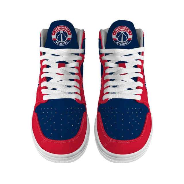 LIMITED EDITION - NEW CUSTOMIZED NBA28 WA WIZARDS AIR JORDAN SNEAKERS