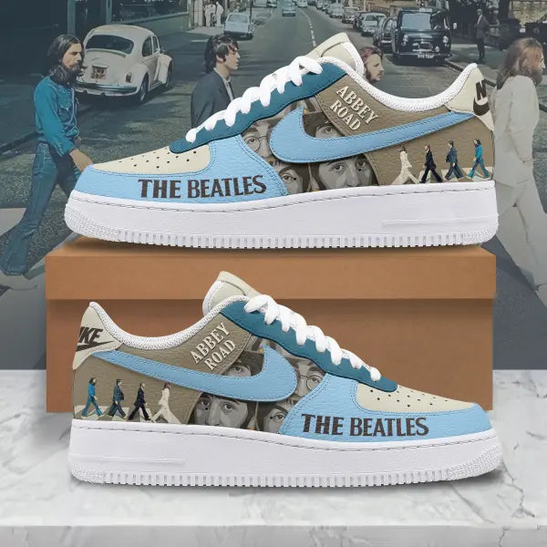 NEW PREMIUM THE BEATLES AF1 SNEAKERS GIFT FOR FANS