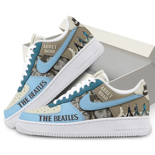 NEW PREMIUM THE BEATLES AF1 SNEAKERS GIFT FOR FANS