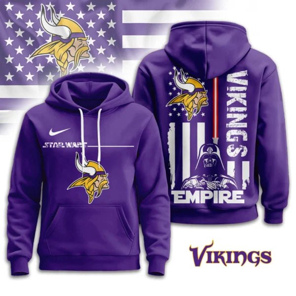 LIMITED EDITION - NEW CUSTOMIZED NFL05 MVK MINNESOTA VIKINGS UNISEX T-SHIRT, POLO, HOODIE & JACKETS