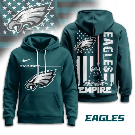 LIMITED EDITION - NEW CUSTOMIZED NFL02 PPE PHILADELPHIA EAGLES UNISEX T-SHIRT, POLO, HOODIE & JACKETS