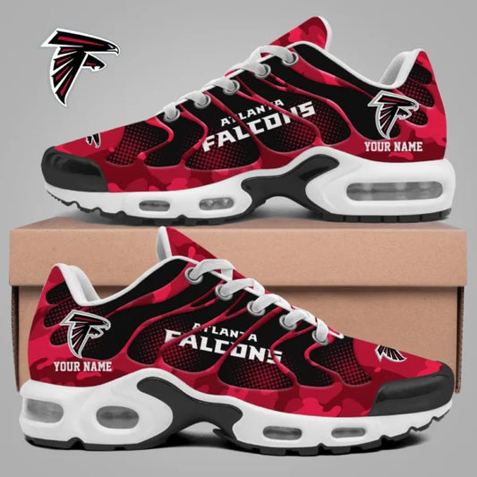 LIMITED EDITION - NEW CUSTOMIZED NFL18 ATF ATLANTA FALCONS UNISEX AIR MAX PLUS SNEAKERS