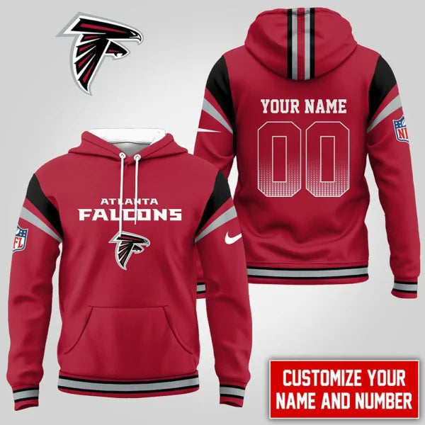 LIMITED EDITION - NEW CUSTOMIZED NFL18 ATF ATLANTA FALCONS UNISEX T-SHIRT, POLO, HOODIE & JACKETS