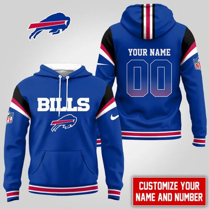 LIMITED EDITION - NEW CUSTOMIZED NFL03 BFB BUFFALO BILLS UNISEX T-SHIRT, POLO, HOODIE & JACKETS